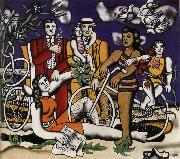 Fernard Leger Paid homage to the David oil painting on canvas